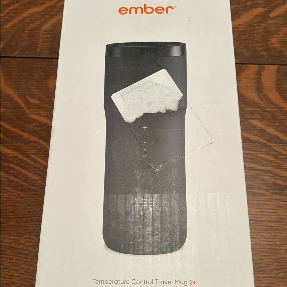 Ember Temperature Control Travel Mug : BRAND NEW NEVER USED OR REMOVED FROM BOX.
